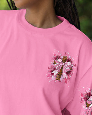 The Hem Of His Garment Breast Cancer Awareness Women's All Over Print Shirt - Tyln0707261