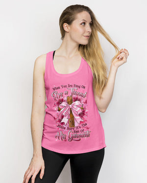 The Hem Of His Garment Breast Cancer Awareness Women's All Over Print Shirt - Tyln0707261