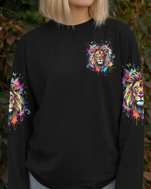 Blessed By God Lion Women's All Over Print Shirt - Tyln0907261