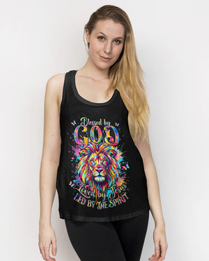 Blessed By God Lion Women's All Over Print Shirt - Tyln0907261