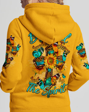 Blessed By God Cross Sunflower Women's All Over Print Shirt - Typq0809253