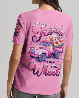 Jesus Take The Wheel Women's All Over Print Shirt - Typq1006254