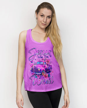 Jesus Take The Wheel Women's All Over Print Shirt - Typq1103263