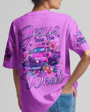 Jesus Take The Wheel Women's All Over Print Shirt - Typq1103263