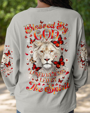 Blessed By God Lion Women's All Over Print Shirt - Tyqy1901261