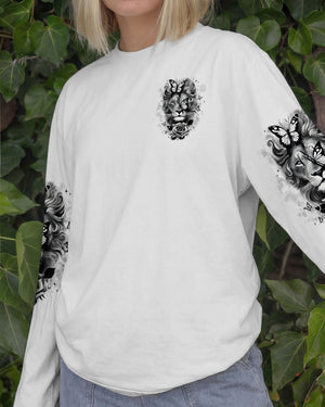 Blessed By God Lion Women's All Over Print Shirt - Typq1701262