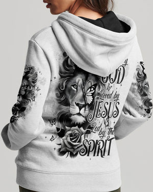 Blessed By God Lion Women's All Over Print Shirt - Typq1701262