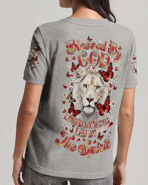 Blessed By God Lion Women's All Over Print Shirt - Tyqy1901261