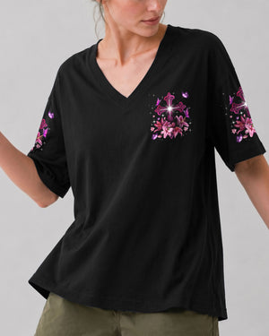 God Is About To Bless You Stay Faithful Women's All Over Print Shirt - Typq1906263
