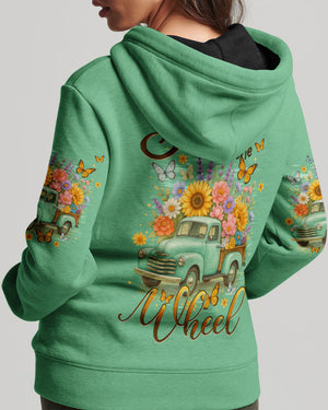 Jesus Take The Wheel Women's All Over Print Shirt - Typq2310252