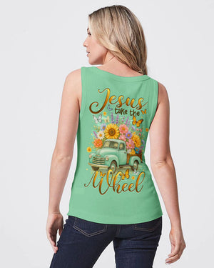 Jesus Take The Wheel Women's All Over Print Shirt - Typq2310252