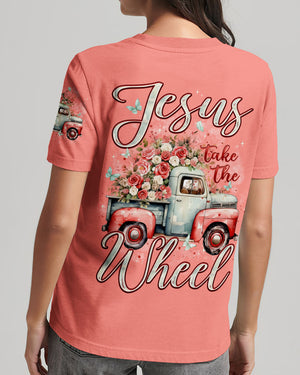 Jesus Take The Wheel Women's All Over Print Shirt - Typq2612251
