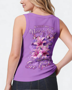 Blessed Are The Pure In Heart Women's All Over Print Shirt - Typq2703262