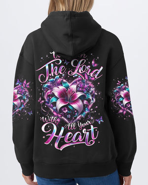 Trust In The Lord With All Your Heart Women's All Over Print Shirt - Typq2802261