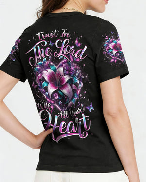 Trust In The Lord With All Your Heart Women's All Over Print Shirt - Typq2802261