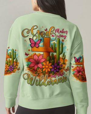 God Makes A Way In The Wilderness Women's All Over Print Shirt - Typq3007254