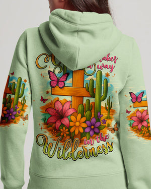 God Makes A Way In The Wilderness Women's All Over Print Shirt - Typq3007254