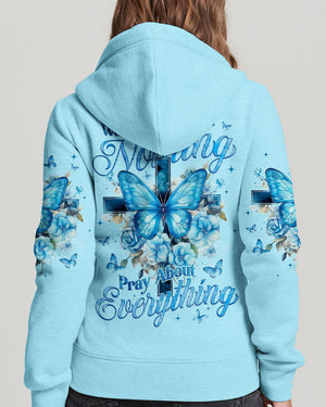 Pray About Everything Women's All Over Print Shirt - Tyqy0201251