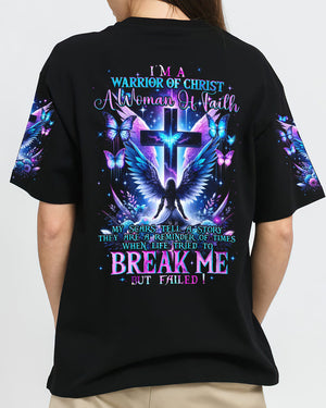 I'm A Warrior Of Christ Women's All Over Print Shirt - Tyqy0202242
