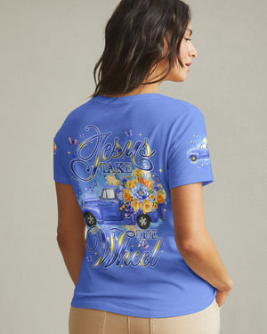 Jesus Take The Wheel Women's All Over Print Shirt - Tyqy0202261