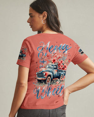Jesus Take The Wheel Women's All Over Print Shirt - Tyqy0204262