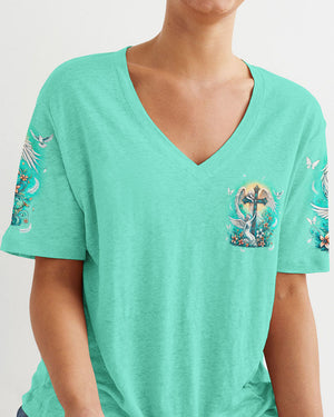 I Believe Angels Of God Women's All Over Print Shirt - Tyqy0208242