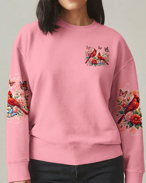 Cardinals Appear When Loved Ones Are Near Women's All Over Print Shirt - Tyqy0301251