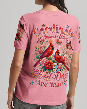 Cardinals Appear When Loved Ones Are Near Women's All Over Print Shirt - Tyqy0301251