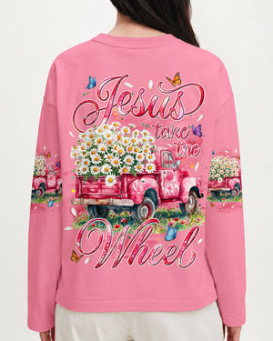 Jesus Take The Wheel Daisy Truck Women's All Over Print Shirt - Tyqy0308262