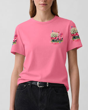 Jesus Take The Wheel Daisy Truck Women's All Over Print Shirt - Tyqy0308262