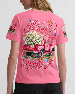 Jesus Take The Wheel Daisy Truck Women's All Over Print Shirt - Tyqy0308262