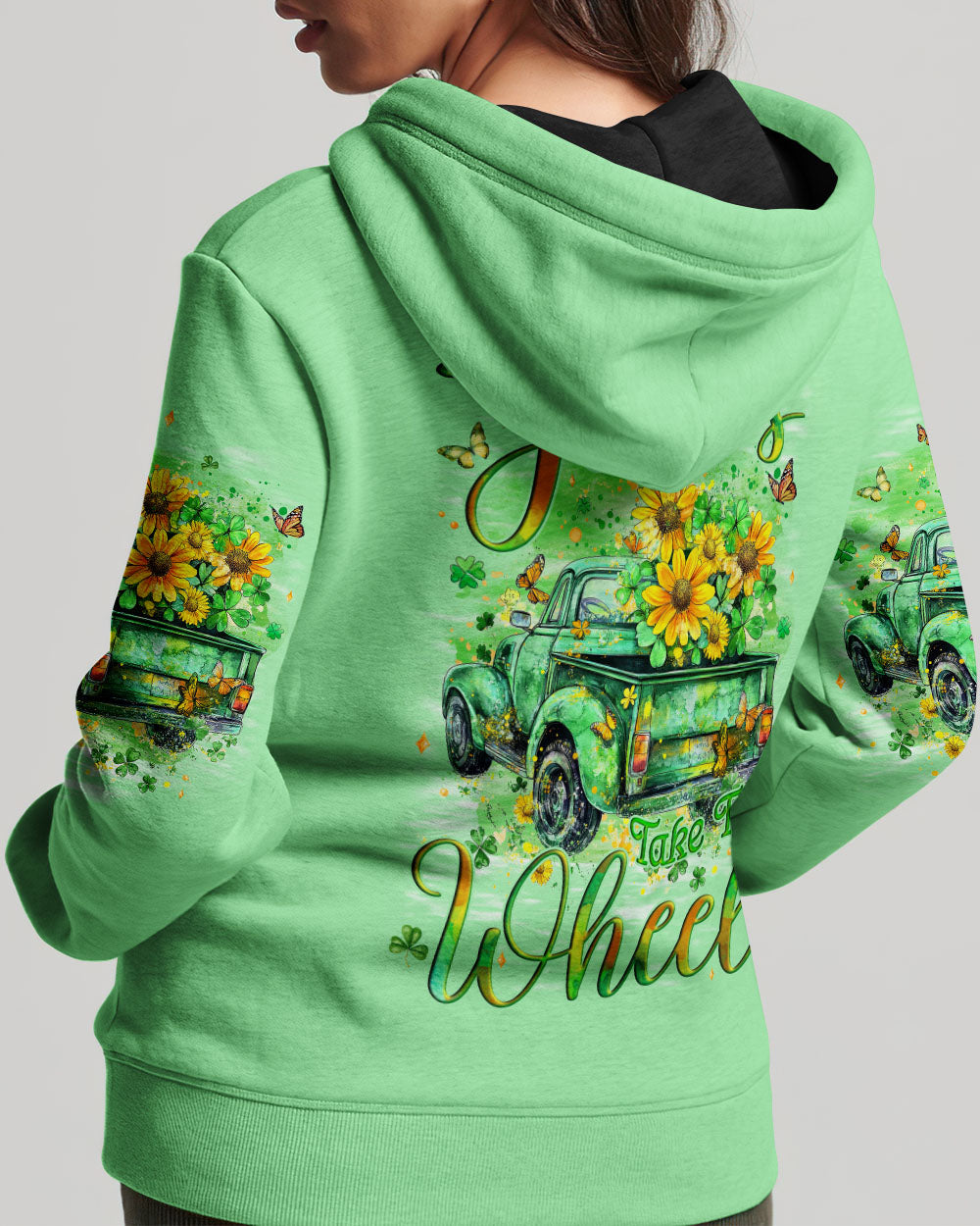 Jesus Take The Wheel Women's All Over Print Shirt - Tyqy0402252