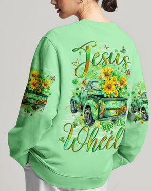 Jesus Take The Wheel Women's All Over Print Shirt - Tyqy0402252