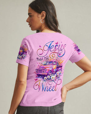 Jesus Take The Wheel Women's All Over Print Shirt - Tyqy0404253