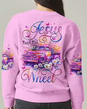 Jesus Take The Wheel Women's All Over Print Shirt - Tyqy0404253