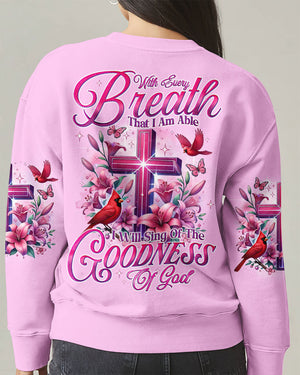 I Will Sing Of The Goodness Of God Cardinals Women's All Over Print Shirt - Tyqy0503252
