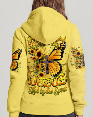 Blessed By God Butterfly Sunflowers Women's All Over Print Shirt - Tyqy0509253