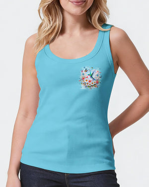 I Believe There Are Angels Among Us Hummingbird Women's All Over Print Shirt - Tyqy0602262