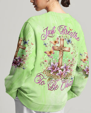 Just Breathe Women's All Over Print Shirt - Tyqy0609241