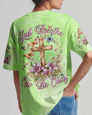 Just Breathe Women's All Over Print Shirt - Tyqy0609241