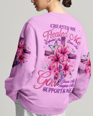 God Blesses Me Women's All Over Print Shirt - Tyqy0701252