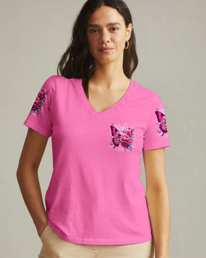 The Lord Will Guide You Butterfly Women's All Over Print Shirt - Tyqy0701261