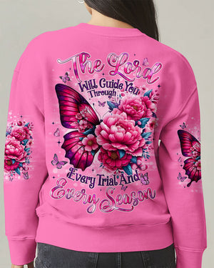 The Lord Will Guide You Butterfly Women's All Over Print Shirt - Tyqy0701261