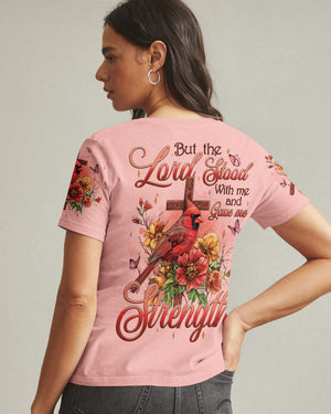 Lord Stood With Me Cardinal Women's All Over Print Shirt - Tyqy0711241