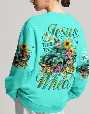 Jesus Take The Wheel Women's All Over Print Shirt - Tyqy0802252