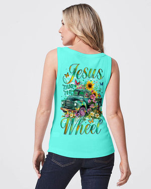 Jesus Take The Wheel Women's All Over Print Shirt - Tyqy0802252