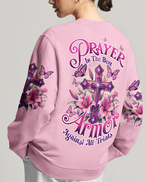 Prayer Is The Best Armor Against All Trials Women's All Over Print Shirt - Tyqy0803251