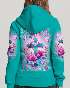 I Will Walk By Faith Women's All Over Print Shirt - Tyqy0805243