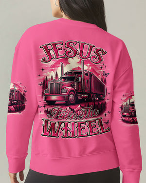 Jesus Take The Wheel Trucker Women's All Over Print Shirt - Tyqy0808253