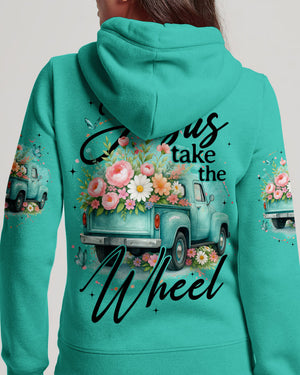 Jesus Take The Wheel Women's All Over Print Shirt - Tyqy0910251